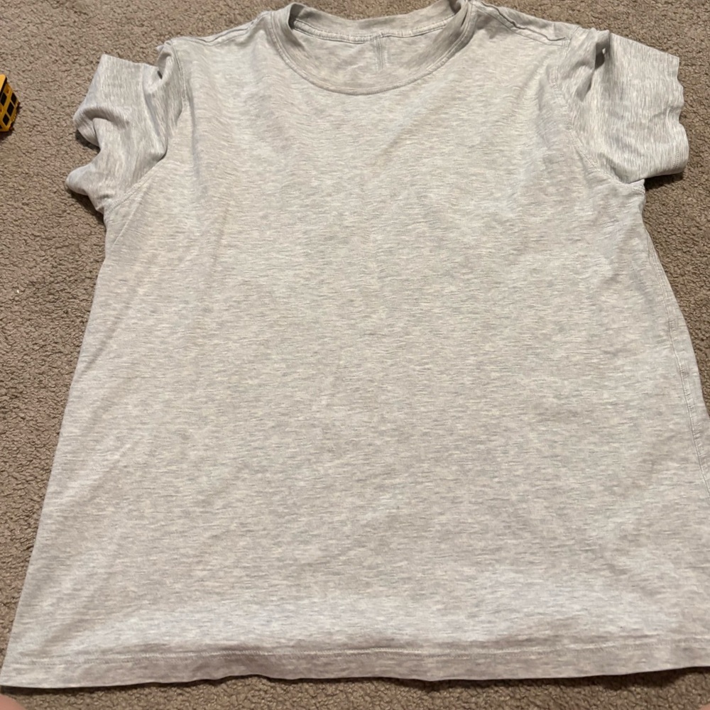 Lululemon All Yours Cotton Gray T-Shirt